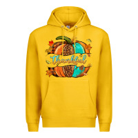 Lemon pumpkin thankful Premium Hoodie - NancyCooperArtShop