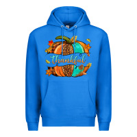 True Royal pumpkin thankful Premium Hoodie - NancyCooperArtShop