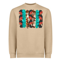 Mushroom ladybug brushstrokes  2 Heavyweight Sweatshirt - BarkalooDesign