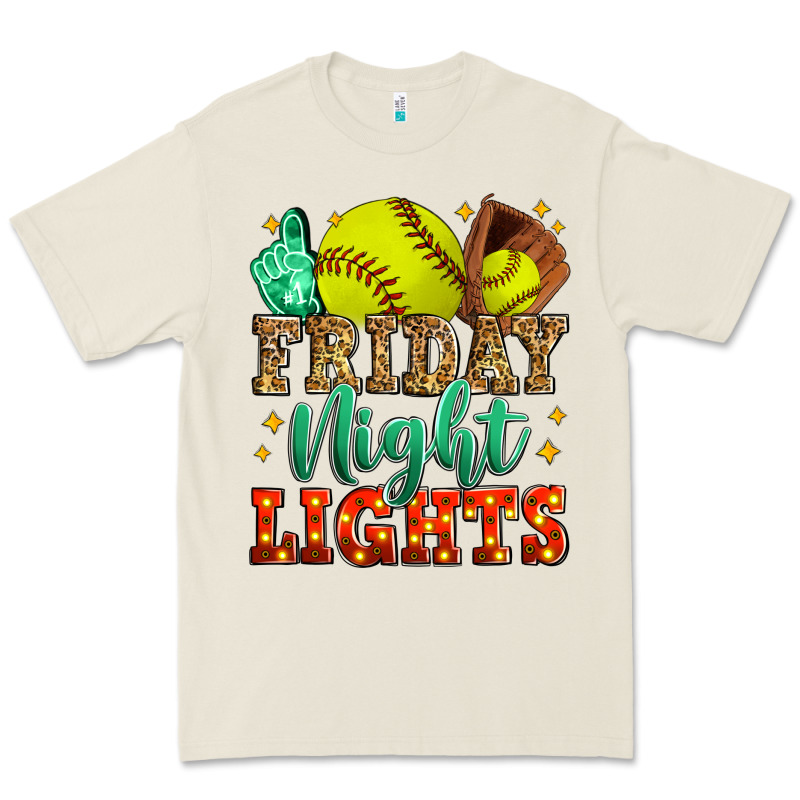 Friday Night Lights Softball Premium Tee by Zillion Design Studio | Teevron
