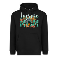 Black Lacrose Mom Heavyweight Hoodie - Bettercallsaul