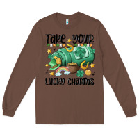 Chestnut take your lucky charms Long Sleeve Tee - MaliasSmallBusiness