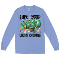Colony Blue take your lucky charms Long Sleeve Tee - MaliasSmallBusiness