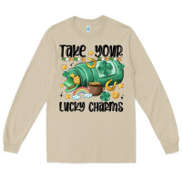 Mushroom take your lucky charms Long Sleeve Tee - MaliasSmallBusiness