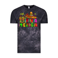 Cloud Black viva mexica Vintage Tee - AdoDesignShop