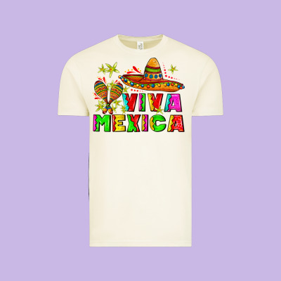 Viva Mexica Vintage Tee Designed By Adodesignshop