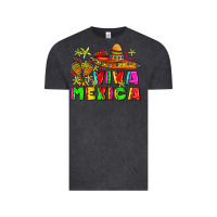 Vintage Black viva mexica Vintage Tee - AdoDesignShop