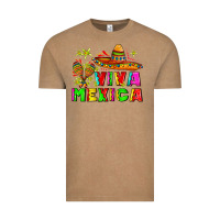 Vintage Coffee viva mexica Vintage Tee - AdoDesignShop
