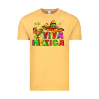 Vintage Mustard viva mexica Vintage Tee - AdoDesignShop
