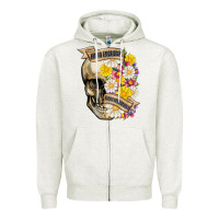Oatmeal Heather kinda emotional kinda emotionless Zipper Hoodie - MaliasSmallBusiness