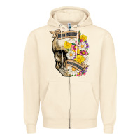 Sandshell kinda emotional kinda emotionless Zipper Hoodie - MaliasSmallBusiness