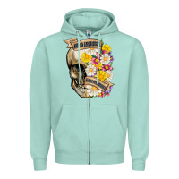 Seafoam kinda emotional kinda emotionless Zipper Hoodie - MaliasSmallBusiness
