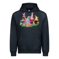 Navy Easter gnomies truck  Easter Day Urban Hoodie - CowGirlArtShop