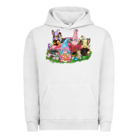 Pigment Lunar Rock Easter gnomies truck  Easter Day Urban Hoodie - CowGirlArtShop