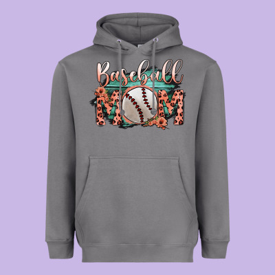 Baseball Mom Heavyweight Hoodie Designed By Bettercallsaul