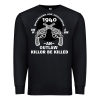 Black Guns - When guns are outlawed I'll be outlaw Premium Sweatshirt - Bettercallsaul