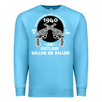 Ocean Blue Guns - When guns are outlawed I'll be outlaw Premium Sweatshirt - Bettercallsaul