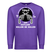 Purple Guns - When guns are outlawed I'll be outlaw Premium Sweatshirt - Bettercallsaul