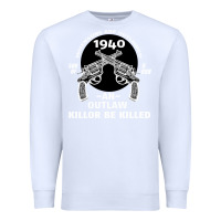 White Guns - When guns are outlawed I'll be outlaw Premium Sweatshirt - Bettercallsaul