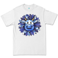 White blueberry milkshake cow sunflower Premium Tee - RanaPortraitStore