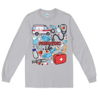Moon Dust can't talk right now doing paramedic stuff Long Sleeve Tee - MaliasSmallBusiness