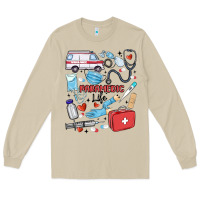 Mushroom can't talk right now doing paramedic stuff Long Sleeve Tee - MaliasSmallBusiness