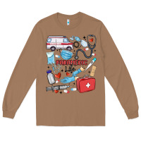 Toasted Coconut can't talk right now doing paramedic stuff Long Sleeve Tee - MaliasSmallBusiness