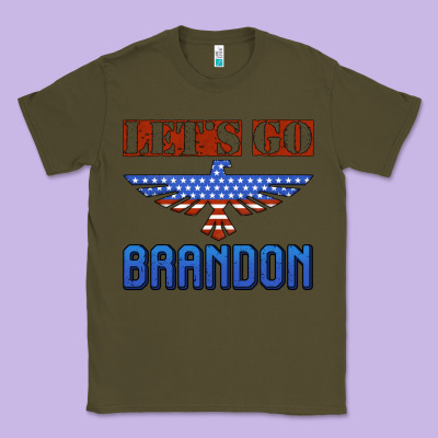 Let's Go Brandon Thunderbird Classic Tee Designed By Jasminsmagicworld