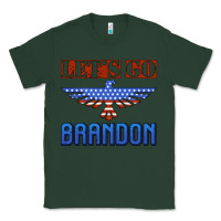 Sports Green let's go brandon thunderbird Classic Tee - Jasminsmagicworld