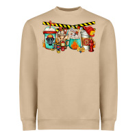 Mushroom firefighter coffee Heavyweight Sweatshirt - Jasminsmagicworld