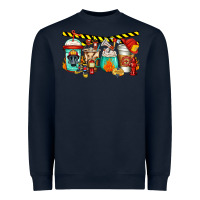 Navy firefighter coffee Heavyweight Sweatshirt - Jasminsmagicworld