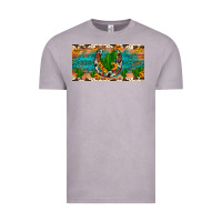 Vintage Zinc cactus sunflower horseshoe license plate Vintage Tee - Artiststas