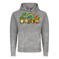 Cloud Rock st patricks gnomes with rainbow Vintage Hoodie - AdoDesignShop