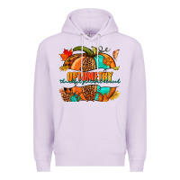 Lilac optometry thankful grateful blessed pumpkin Premium Hoodie - NancyCooperArtShop