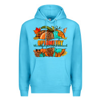 Ocean Blue optometry thankful grateful blessed pumpkin Premium Hoodie - NancyCooperArtShop