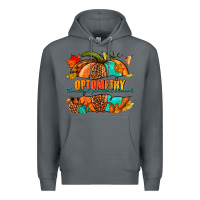 Rock optometry thankful grateful blessed pumpkin Premium Hoodie - NancyCooperArtShop