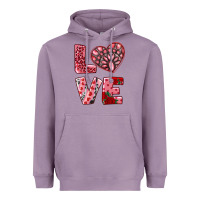 Lavender love  with pink gemstone Heavyweight Hoodie - RanaPortraitStore