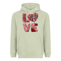 Matcha love  with pink gemstone Heavyweight Hoodie - RanaPortraitStore