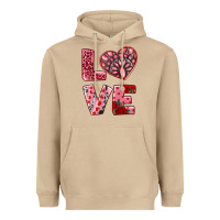 Mushroom love  with pink gemstone Heavyweight Hoodie - RanaPortraitStore