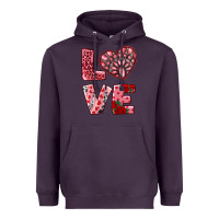 Plum love  with pink gemstone Heavyweight Hoodie - RanaPortraitStore