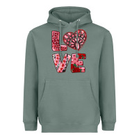 Sage love  with pink gemstone Heavyweight Hoodie - RanaPortraitStore