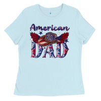 American Dad With Cowboy Ladies Tee | Teevron