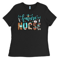 Black future nurse Ladies Tee - JahusDesignShop