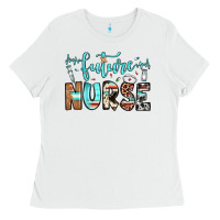 White future nurse Ladies Tee - JahusDesignShop