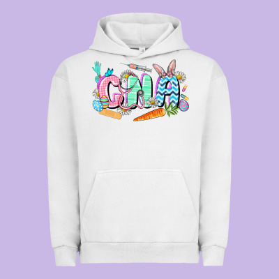 Easter Cna  Easter Day Urban Hoodie Designed By Cowgirlartshop