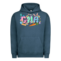 Pigment Midnight Navy Easter CNA  Easter Day Urban Hoodie - CowGirlArtShop