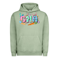 Pigment Oil Green Easter CNA  Easter Day Urban Hoodie - CowGirlArtShop
