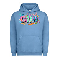 Pigment Pebble Blue Easter CNA  Easter Day Urban Hoodie - CowGirlArtShop