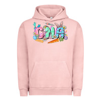 Pigment Salmon Easter CNA  Easter Day Urban Hoodie - CowGirlArtShop
