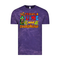 Cloud Purple tequila lime and sunshine Vintage Tee - AdoDesignShop
